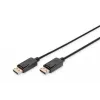 Jungiamasis kabelis DisplayPort su užraktu 1080p 60Hz FHD tipas DP / DP M / M juodas 3m