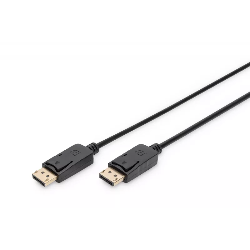 Jungiamasis kabelis DisplayPort su užraktu 1080p 60Hz FHD tipas DP / DP M / M juodas 3m