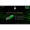 Rakto pakabuko žibintuvėlis Nitecore TIKI GITD pilkas – USB įkraunamas, 1 lm, 55 mm, 12 g, IP66