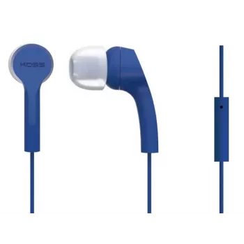 Koss KEB9iB mėlynos ausinės į ausį su mikrofonu, 3.5 mm