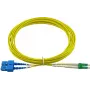 BlueOptics Duplex LWL Patch Laidas LC-APC/SC-UPC OS2 10m Mėlyna/Žalia