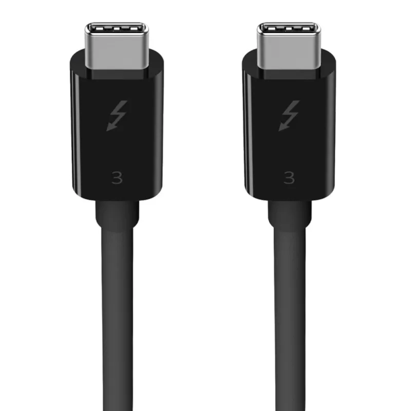 Laidas USB-C į USB-C Belkin F2CD084bt0.8MBK 0,8 m 40 Gbit/s Juodas