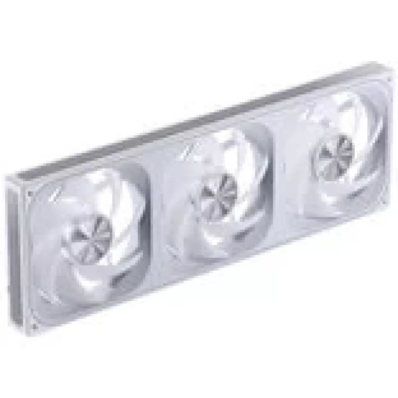 Ventiliatorių rinkinys Jonsbo ZA-420W — 3×140 mm PWM ARGB, baltas