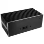 Akasa Turing ABX UCFF korpusas be ventiliatoriaus AMD mini kompiuteriui (Gigabyte BRIX 4000U), aliuminis, juodas