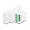 DeLOCK 90911 keystone modulis USB-A lizdas su 5 kontaktų gnybtų bloku