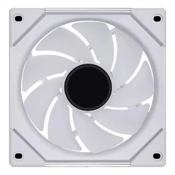 120 mm Lian Li UNI FAN SL-INF Wireless ARGB PWM — Baltas, modulinė magnetinė ventiliatorių sistema