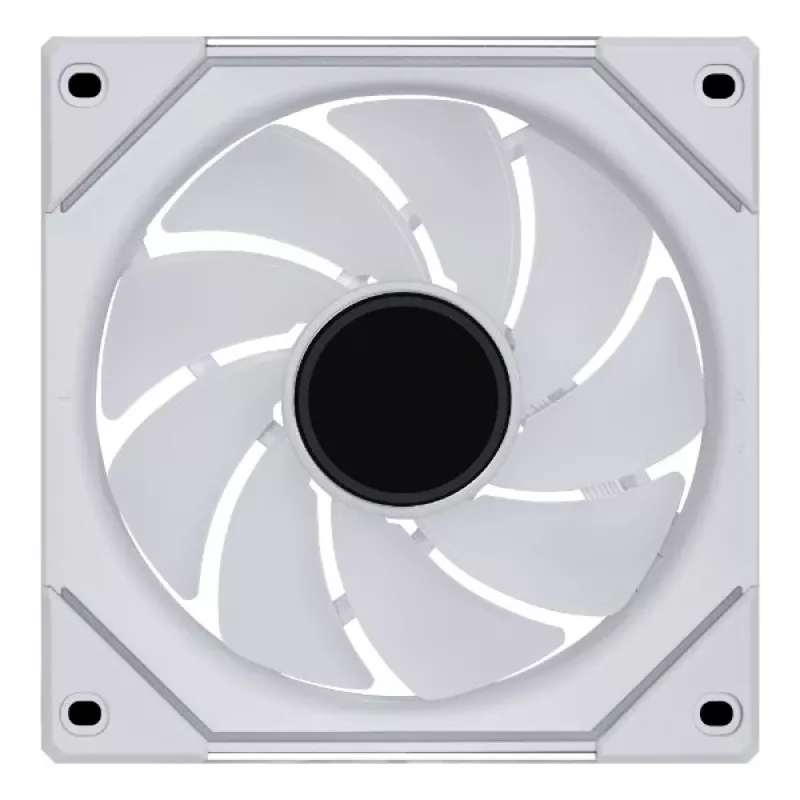 120 mm Lian Li UNI FAN SL-INF Wireless ARGB PWM — Baltas, modulinė magnetinė ventiliatorių sistema