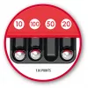 Stalo žaidimas BRIO „Pinball“ (Ravensburger) – medinis pinbolas, 5 dalių, 522×339×117 mm
