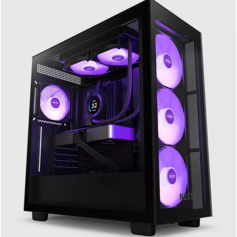 Vandens aušintuvas NZXT Kraken Elite 240 RGB 12 cm Juodas