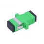 Extralink SC/APC vienmodis simpleks adapteris, žalias
