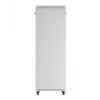 Stovimas serverinis spintos korpusas LANBERG FF01-8047-12SL 47U 800x1000 mm pilkas su priekinėmis ir galinėmis stiklinėmis durimis bei LCD skydelio vieta