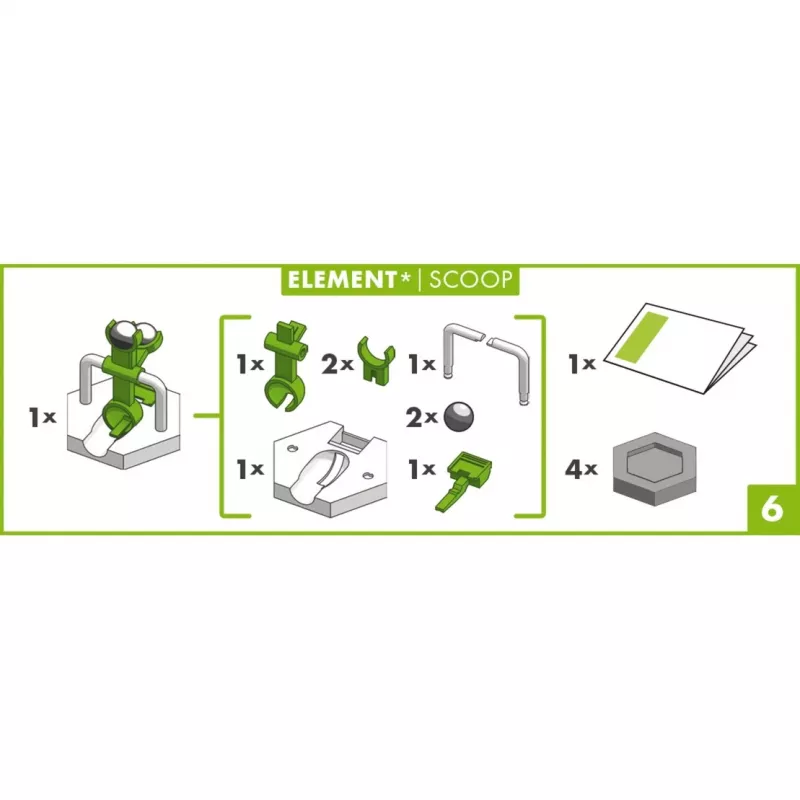 Ravensburger GraviTrax Element Scoop Priedas Veiklos Įgūdžių Žaislams (22418)