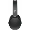 Ausinės virš galvos Skullcandy Hesh Evo – laidinės ir Bluetooth 5.0, 36 h baterija, USB-C, 3,5 mm, sulankstomos, triukšmo slopinimas, juodos