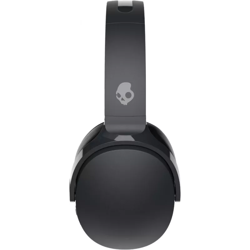 Ausinės virš galvos Skullcandy Hesh Evo – laidinės ir Bluetooth 5.0, 36 h baterija, USB-C, 3,5 mm, sulankstomos, triukšmo slopinimas, juodos