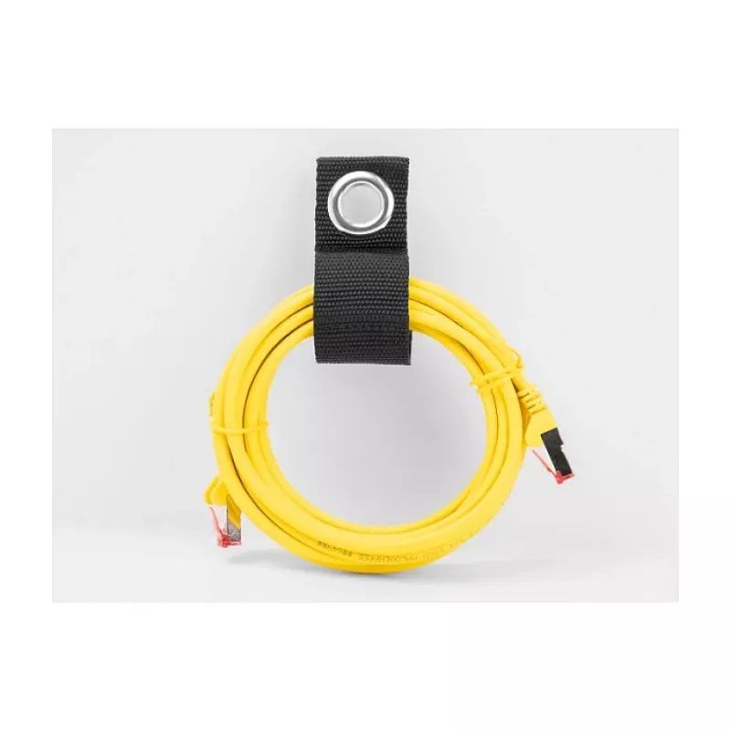DeLOCK Heavy-duty Hook-and-loop strap 508x50mm juoda 5 vnt.