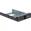 INTER-TECH IPC 4U-4508 Black 4U serverinis/kompiuterio korpusas, montuojamas į stelažą