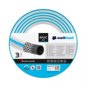 Sodo žarna Cellfast Basic 50 m, 1/2 colio, modelis 10-422