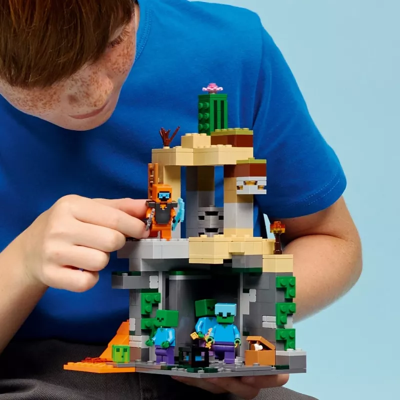 LEGO MINECRAFT 21587 Zombie Dungeon – Zombių požemis