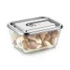 Caso Glass Vakuuminis Indas su Plastikiniu Dangteliu | VacuBoxx Stainless Steel XL | Skaidrus