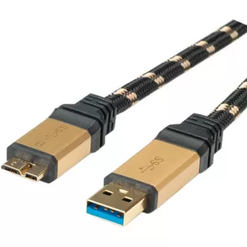 ROLINE Gold USB 3.0 laidas, USB A kištukas - USB 3.0 Micro B kištukas 2,0 m (11.02.8879)