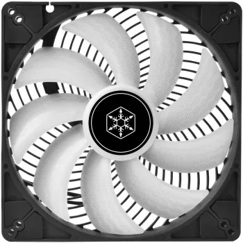Korpuso ventiliatorius SilverStone Air Penetrator 184i ARGB 180 mm – juodas