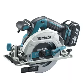 Nešiojamas diskinis pjūklas Makita DHS680RTJ 16,5 cm, juoda, pilka, turkio spalvos, 5000 aps./min.