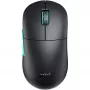 Xtrfy M8 belaidė/laidinė žaidimų pelė 400-26000 CPI žemas priekis itin lengva unikali (M8W-BLACK)