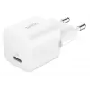 Kroviklis Belkin BoostCharge 25W USB-C PD (vidinis AC) baltas