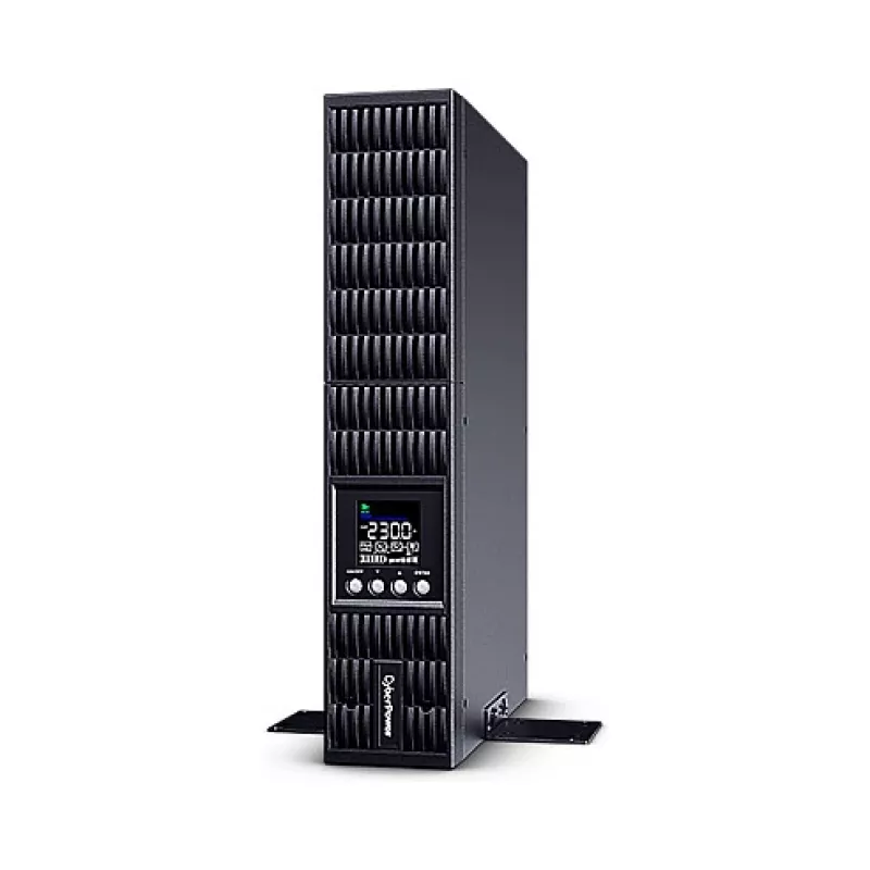 UPS CyberPower OLS1500ERT2UA-B, On-Line 1500VA/1350W, Bokštas/19 colių 2U, LCD, USB/RS232