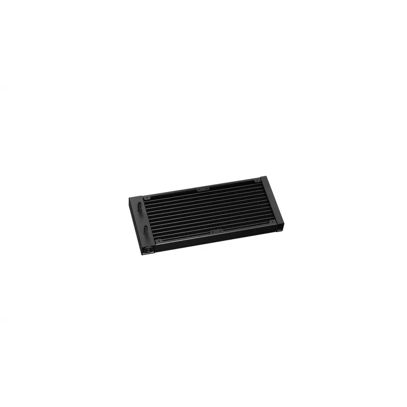 Vandens aušintuvas DeepCool LT240 — 240 mm radiatorius, 2x 120 mm PWM ventiliatoriai, hidrodinaminis guolis, LGA 1200 palaikymas, juodas