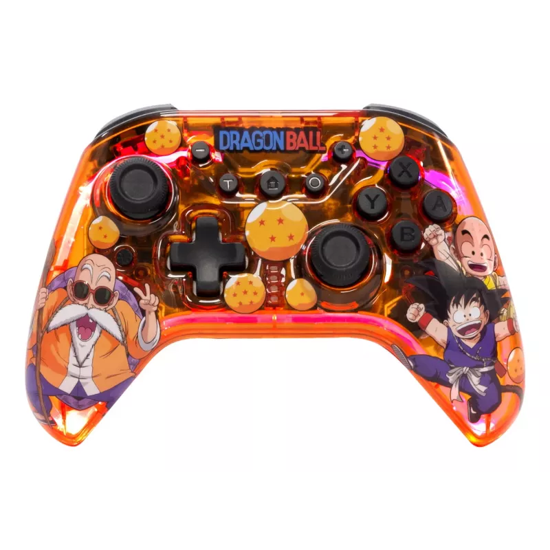 Blade Gaming DB1001 žaidimų pultas, Android, Nintendo Switch, Nintendo Switch Lite, Nintendo Switch OLED, PC, iOS, laidinis ir belaidis, Bluetooth/USB, USB Type-A, USB Type-C, oranžinis