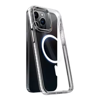 Dėklas Torras Sparka iPhone 15 Pro – skaidrus apsauginis dangtelis