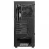 PC korpusas SAVIO Noctis Flow – Cube Mini-ITX/Micro-ATX/ATX, 3x120mm priekyje, 1x120mm gale, 2x3.5 colio + 3x2.5 colio lizdai, grūdintas stiklas