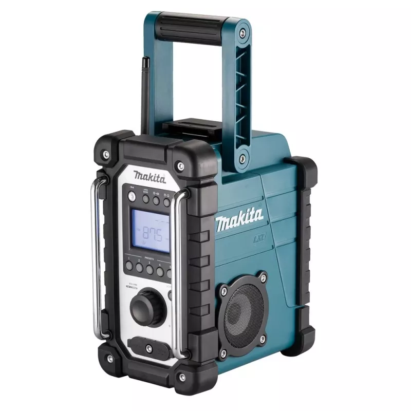 Darbovietės radijas Makita DMR116 skaitmeninis AM FM 3.5W turkio spalvos