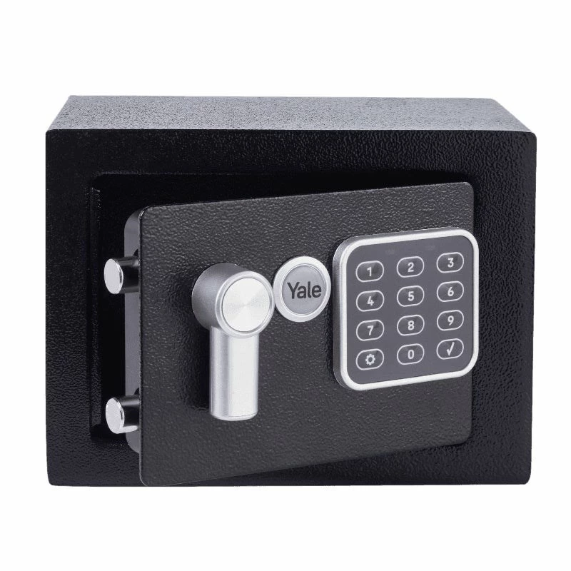 Yale YSV/170/DB2 laisvai pastatomas seifas 3,8 l plieninis juodas