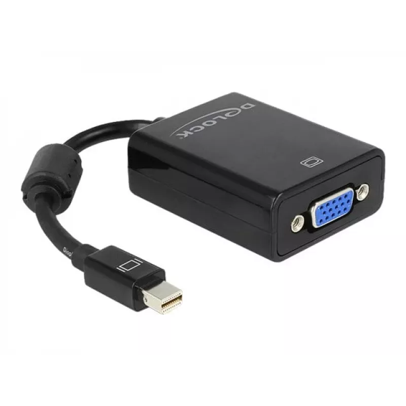Vaizdo kabelio adapteris DeLOCK 65256 Mini DisplayPort į VGA