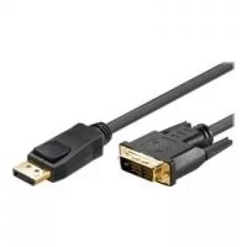 Goobay 3 m DisplayPort–DVI laidas, auksuoti jungtys