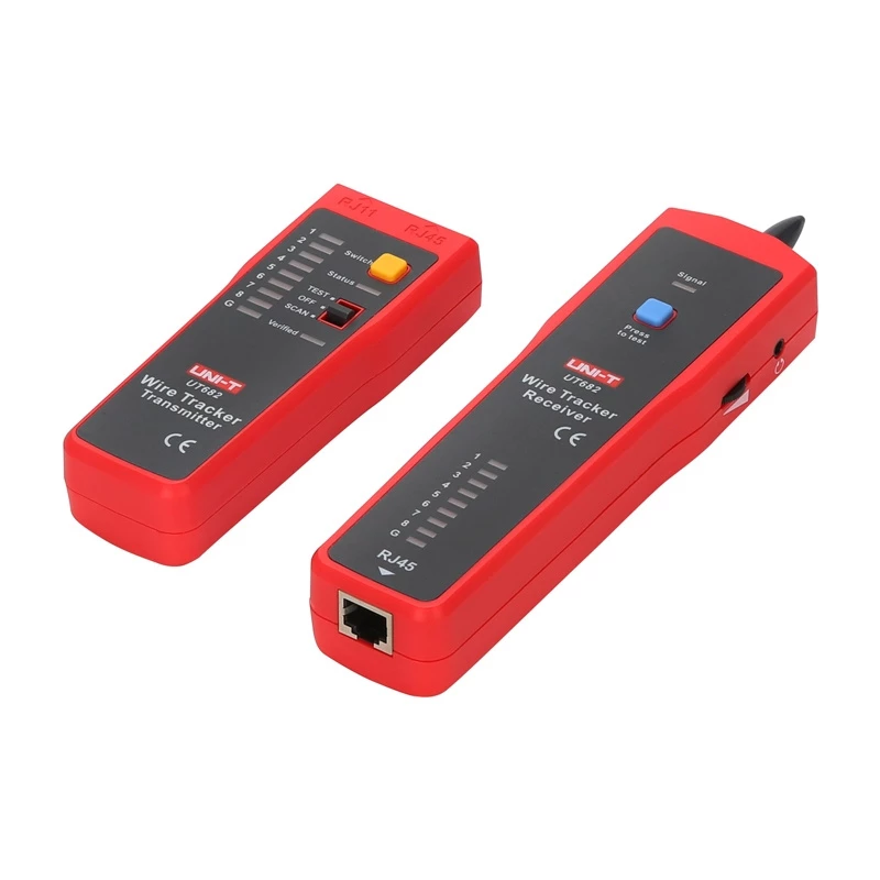 Laidų porų detektorius su RJ-45 testeriu UT-682