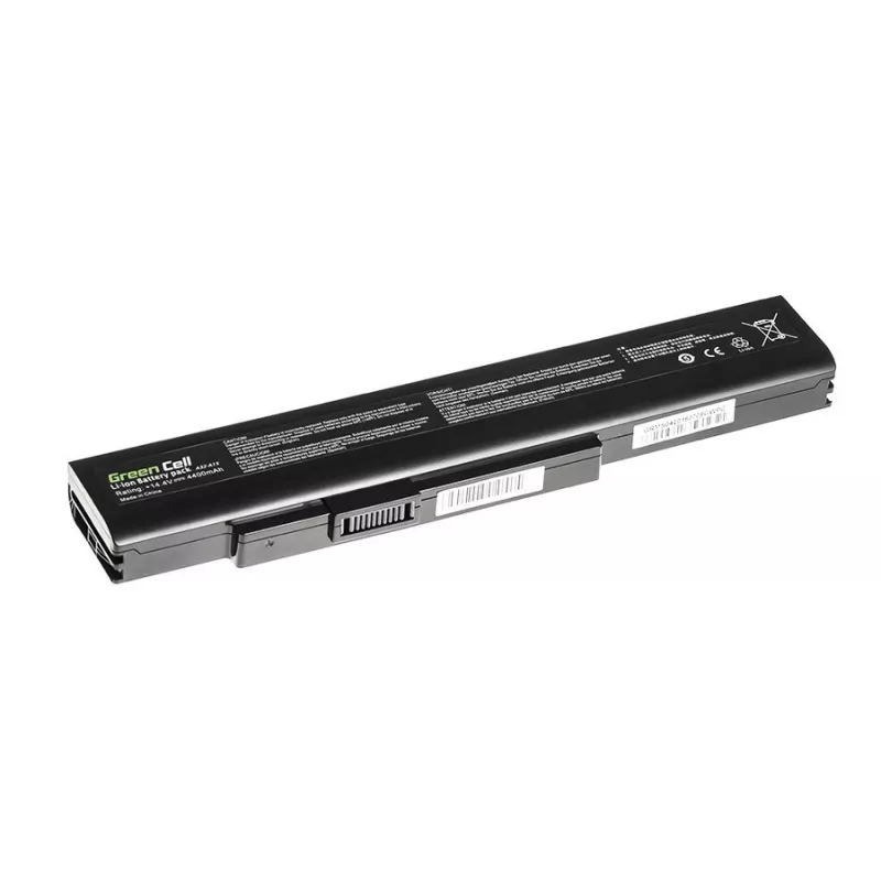 Akumuliatorius Green Cell MS04, skirtas MSI A6400, CR640, CX640 (4400 mAh, Li-Ion, juodas)