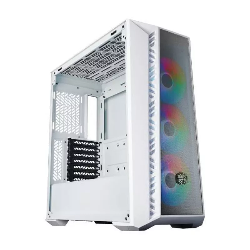 Cooler Master MasterBox 520 - Midi bokštas - Baltas - ATX - EATX - micro ATX - Mini-ITX - SSI CEB - ABS - Plienas - Grūdintas stiklas