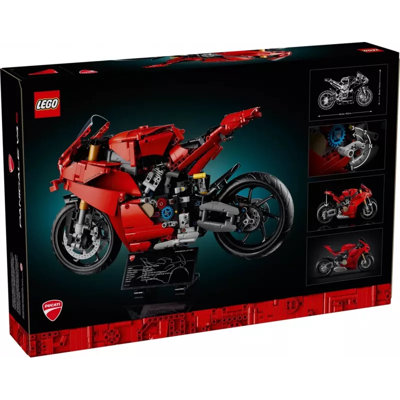 LEGO TECHNIC 42202 Ducati Panigale V4 S motociklo modelis
