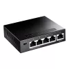 Tinklo jungiklis Cudy GS105 — 5 prievadų Gigabit Ethernet (10/100/1000), juodas, maitinimas 5 V DC