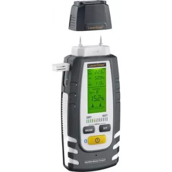 Drėgmės matuoklis Laserliner MultiWet-Master Compact Plus su temperatūros matavimu