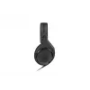 Laidinės studijinės ausinės Sennheiser HD 200 PRO – uždaros, apgaubiančios ausis, 32 Ω, 20–20000 Hz, 2 m laidas, 3,5 mm, juodos