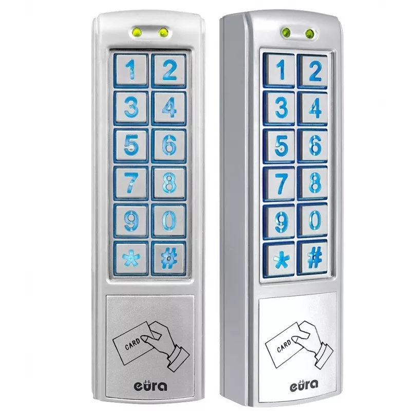 Kombinuotas užraktas ''EURA'' AC-30C7 (2 išėjimai, paviršinis montavimas, artumo kortelė)
