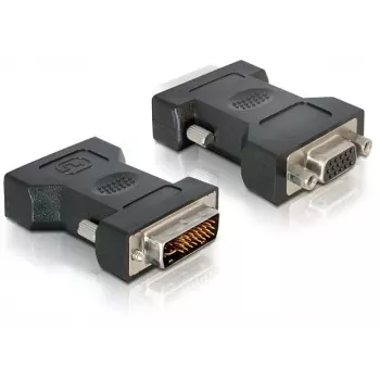 Adapteris VGA 15pin moteriškas į DVI 24+5 vyriškas DeLOCK 65016