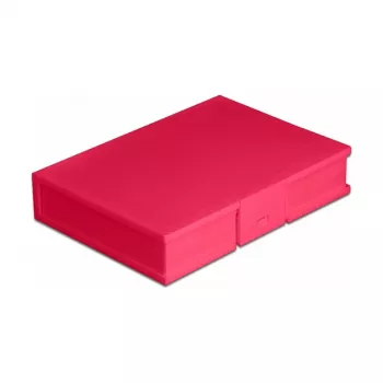 Apsauginė dėžutė DeLOCK 18374 3,5 inch HDD raudona