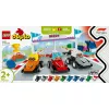 LEGO DUPLO 10445 F1 Team lenktyniniai automobiliai ir vairuotojai