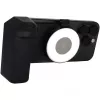 Selfie šviesa RealPower Selfie MagFree LED juoda balta ABS PU