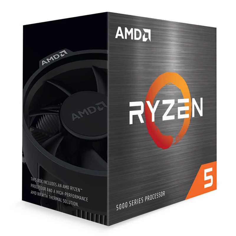 Procesorius AMD Ryzen 5 5500 3.6 GHz 6 branduoliai 16 MB L3 lizdas AM4